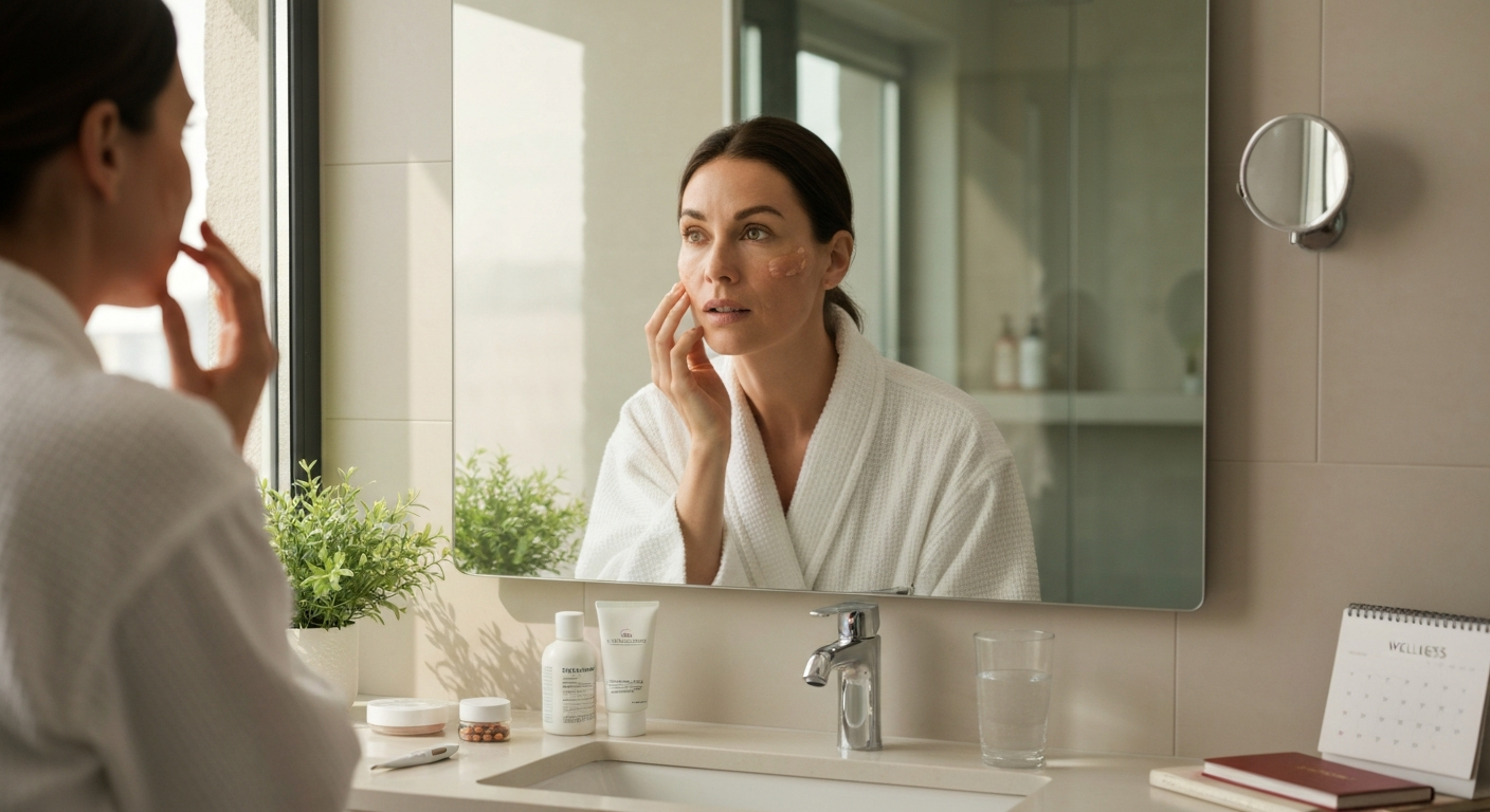 Read more about the article Hormones & Skin Health: The Science Behind Your Complexion